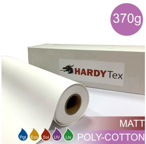 Холст POLY-COTTON MATTE UNIVERSAL 370g W\P(0,914 х 18м)